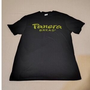 Panera Bread Bake Team Black T Shirt Short Sleeve Crew Neck Mens Size M 1